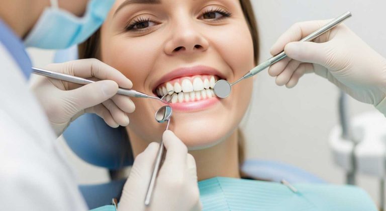 شکل صحیح قرار گرفتن دندانها روی هم