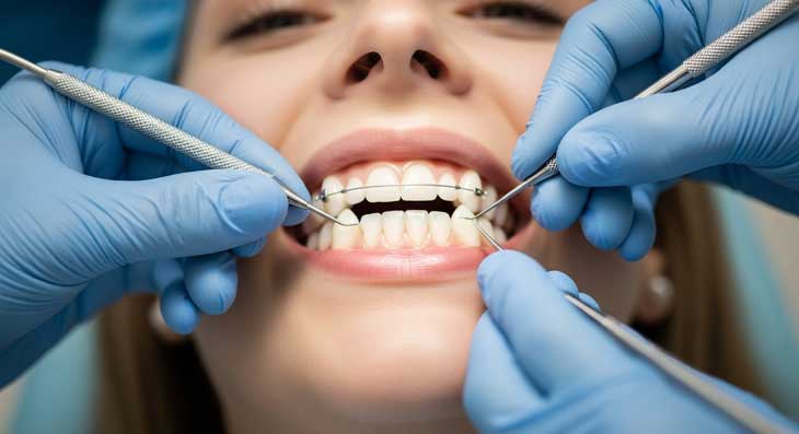 ارتودنسی دندان های حساس