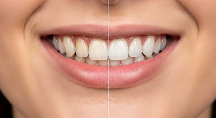 بلیچینگ دندان بعد از ارتودنسی