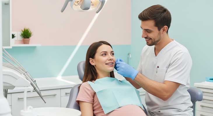 ارتودنسی در دوران بارداری