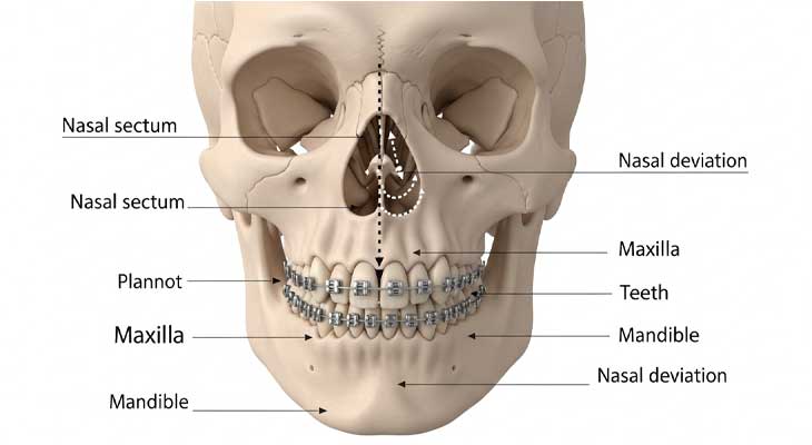تاثیر ارتودنسی بر روی بینی