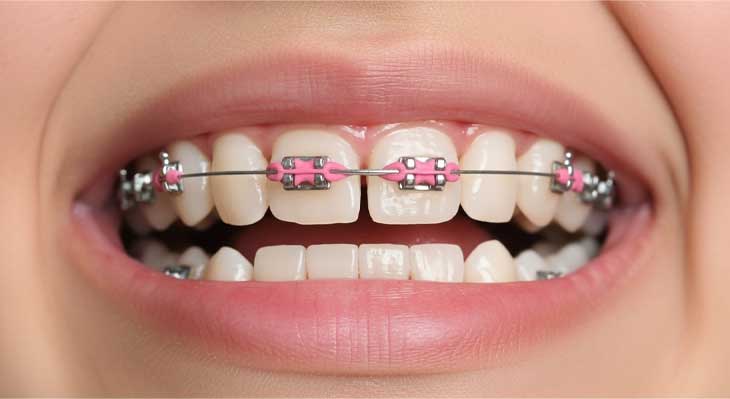 ارتودنسی دندان های جلو