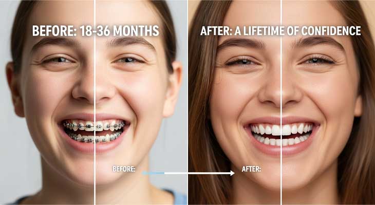 طول درمان ارتودنسی