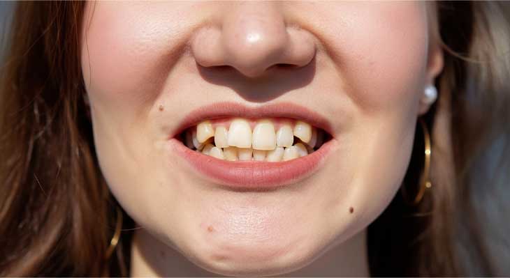 دندان های نامرتب