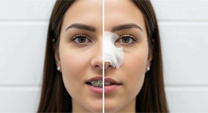 ارتودنسی و جراحی بینی