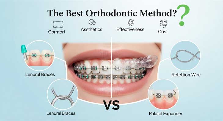 بهترین روش ارتودنسی
