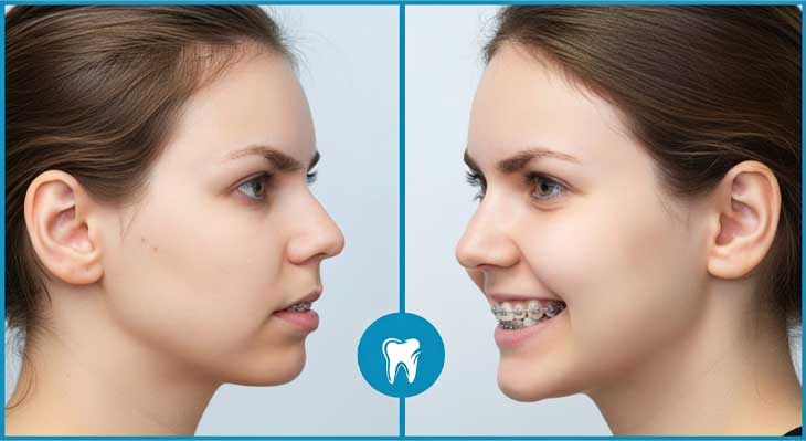 تاثیر ارتودنسی بر چهره