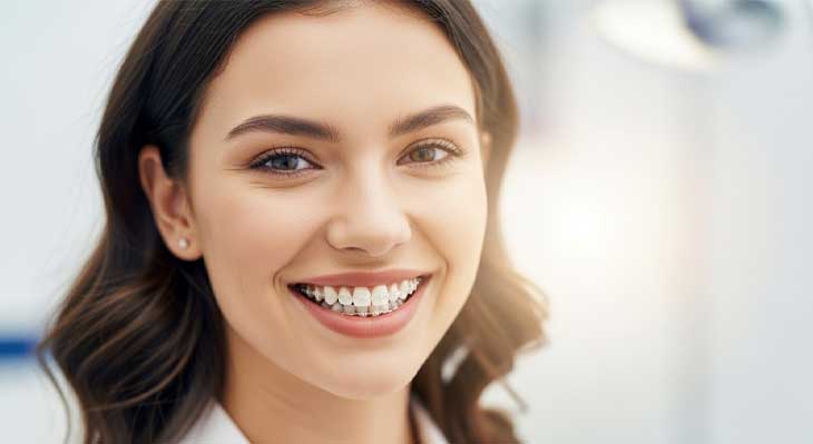 ارتودنسی روی دندان کامپوزیت شده