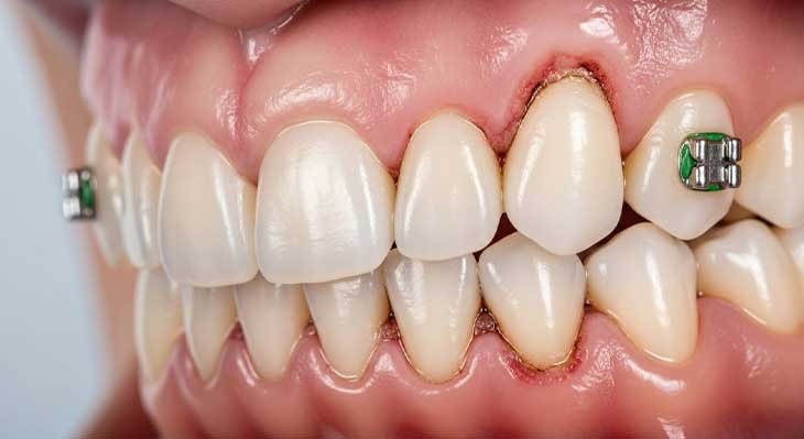 تحلیل لثه در ارتودنسی