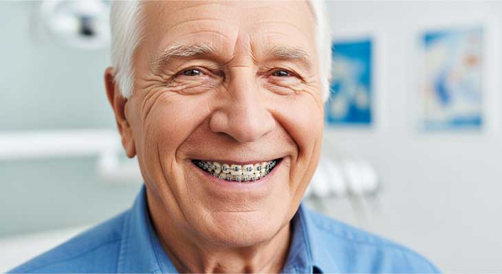 ارتودنسی در سن بالا