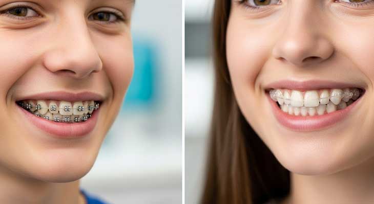 ارتودنسی فلزی یا سرامیکی؟