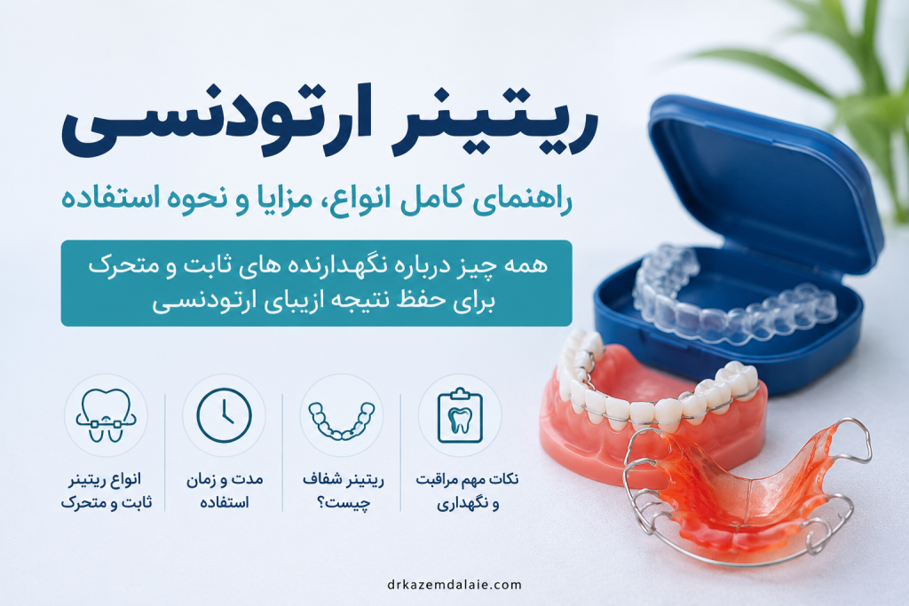 ریتینر ارتودنسی چیست؟