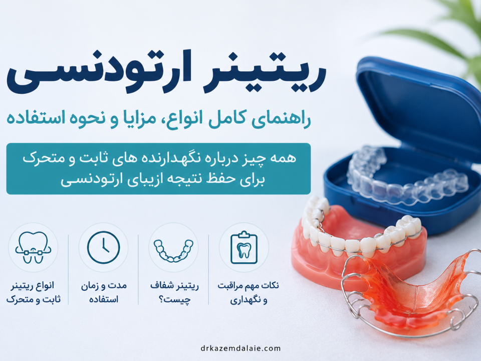 ریتینر ارتودنسی چیست؟